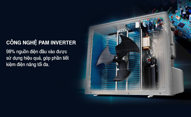 Máy lạnh Mitsubishi Electric Inverter 1 HP MSY-GR25VF - Công nghệ Pam Inverter tiết kiệm điện
